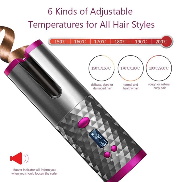 Curlray™ Automatic Hair Curler
